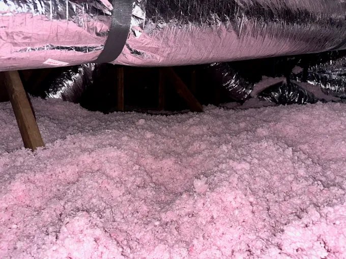 Miller Cooling & Heating blown insulation and airflow project in San Antonio, TX